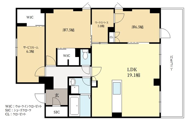 AKADEMOS　Residenceの物件間取画像